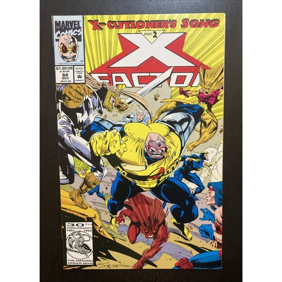 X-FACTOR: No. 84, 86, & 89. Includes 2 Trading Cards Marvel Comics (1992-93) - Picture 2 of 14